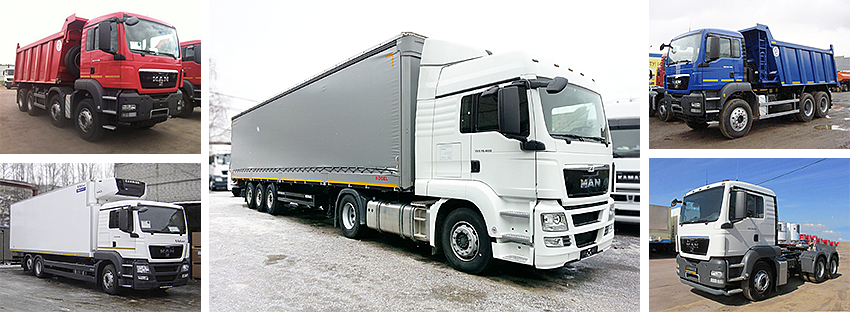 MAN trucks Header